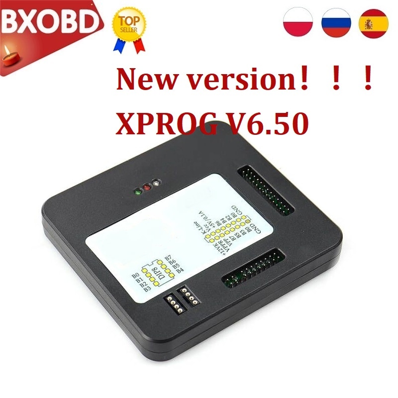  Xprog α׷ X PROG 6.50 EEPRO ECU V6.50 X-prog ݼ ڽ ECU α׷  ߰, PL/RU 